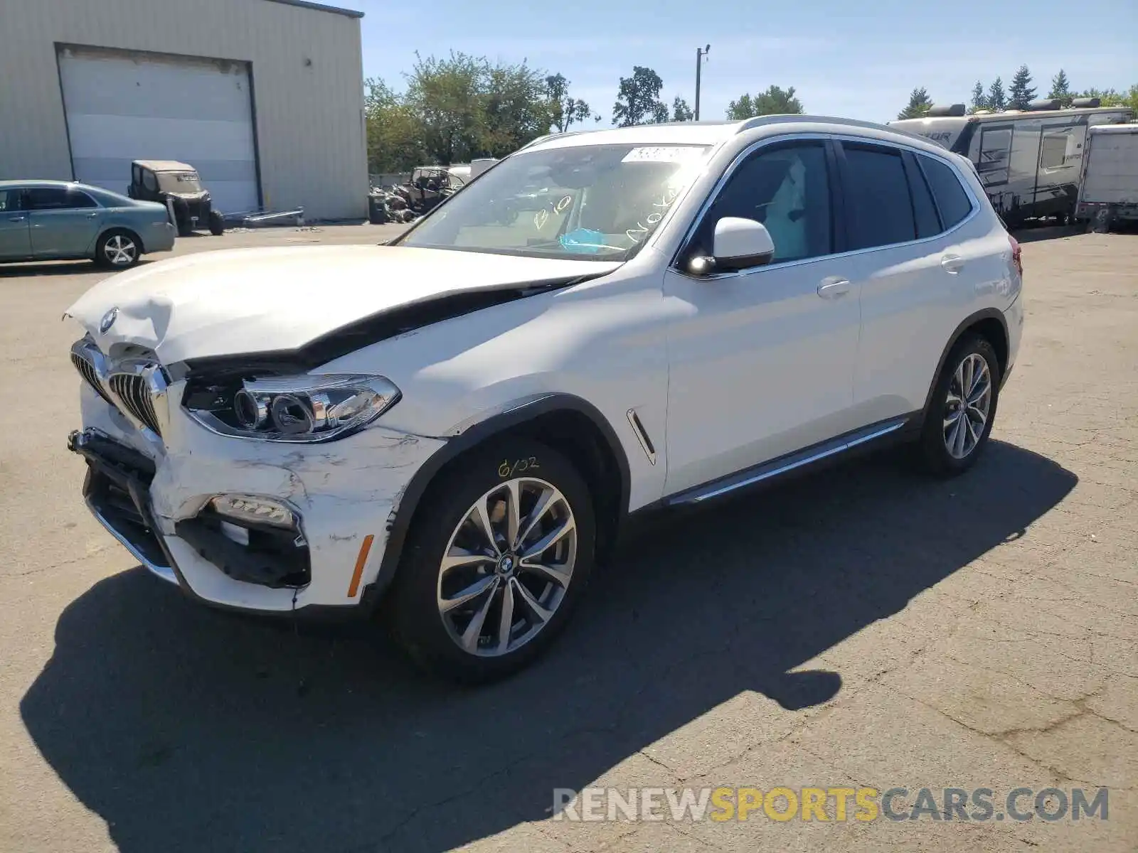 2 Photograph of a damaged car 5UXTR9C58KLP88878 BMW X3 2019