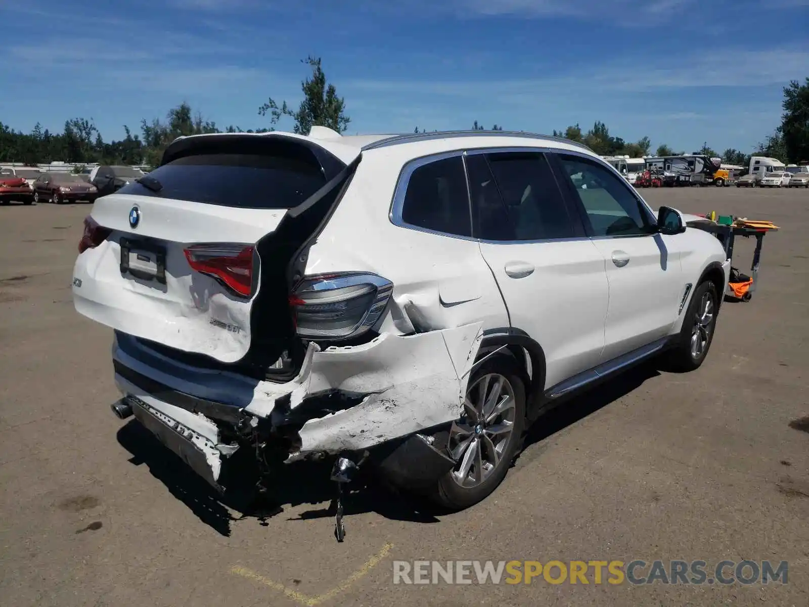 4 Photograph of a damaged car 5UXTR9C58KLP88878 BMW X3 2019