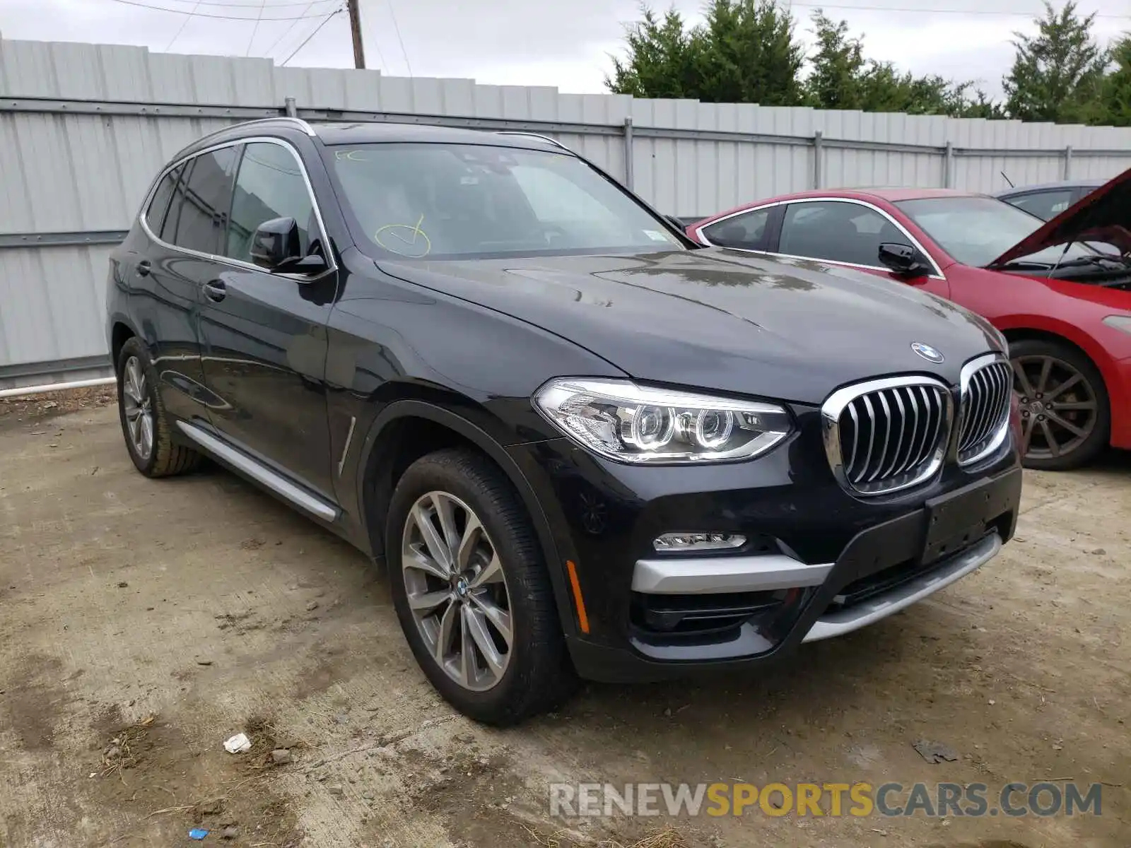 1 Photograph of a damaged car 5UXTR9C58KLP90839 BMW X3 2019