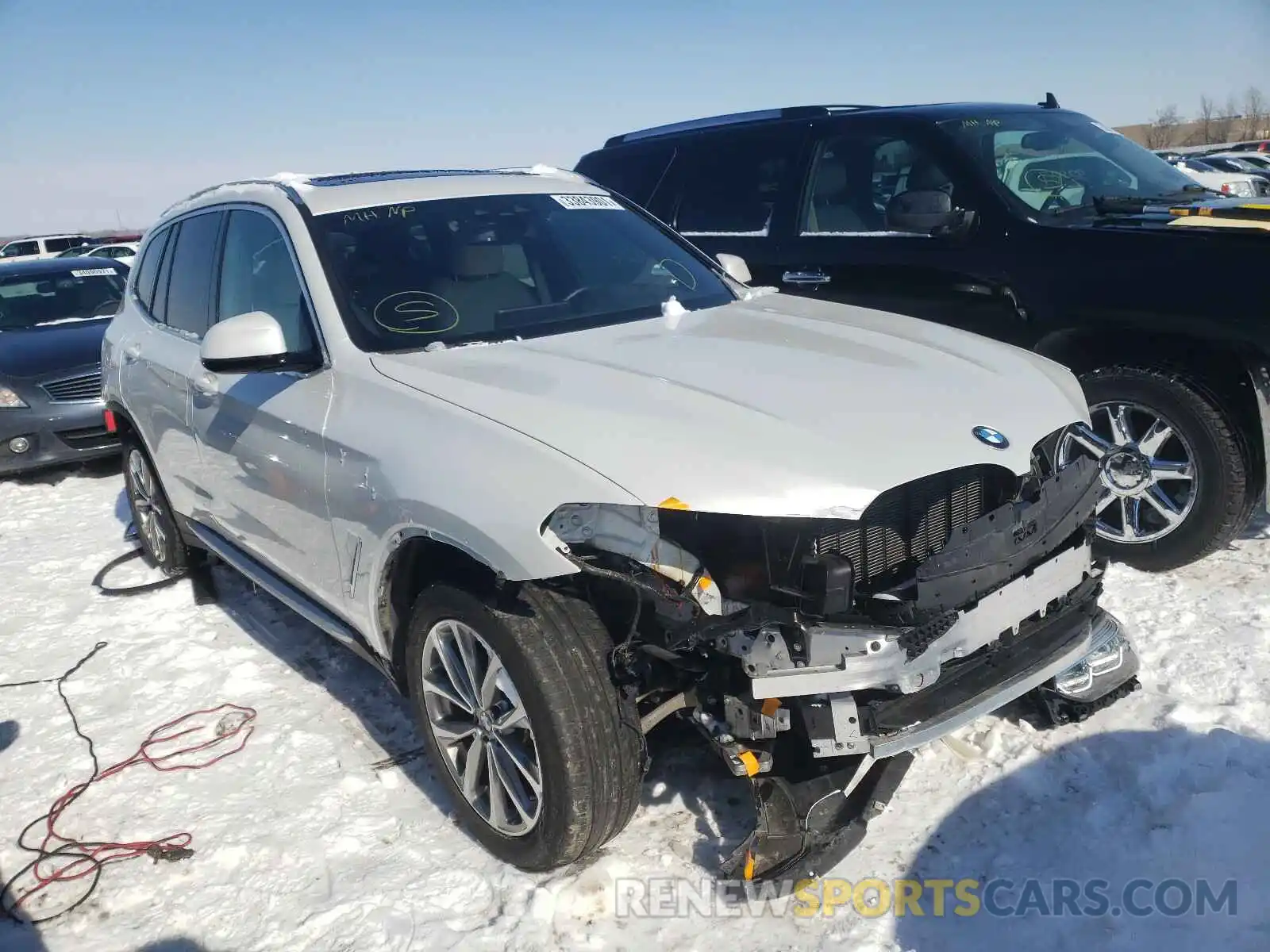 1 Photograph of a damaged car 5UXTR9C58KLP92171 BMW X3 2019