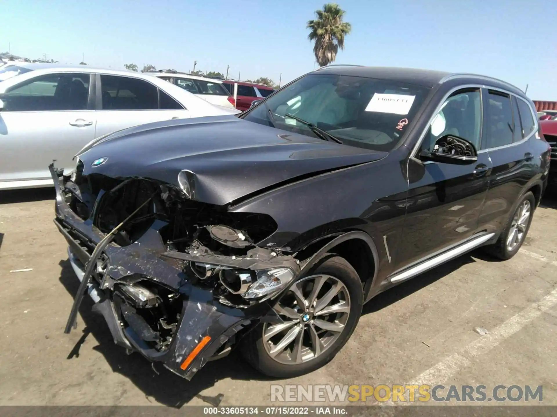 2 Photograph of a damaged car 5UXTR9C58KLP92851 BMW X3 2019