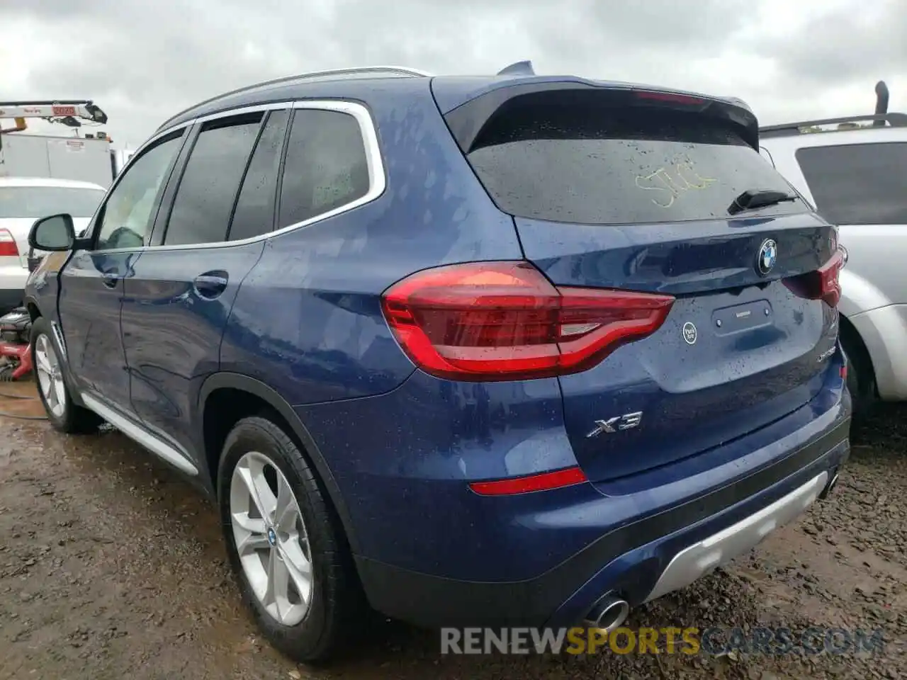 3 Photograph of a damaged car 5UXTR9C58KLP93188 BMW X3 2019