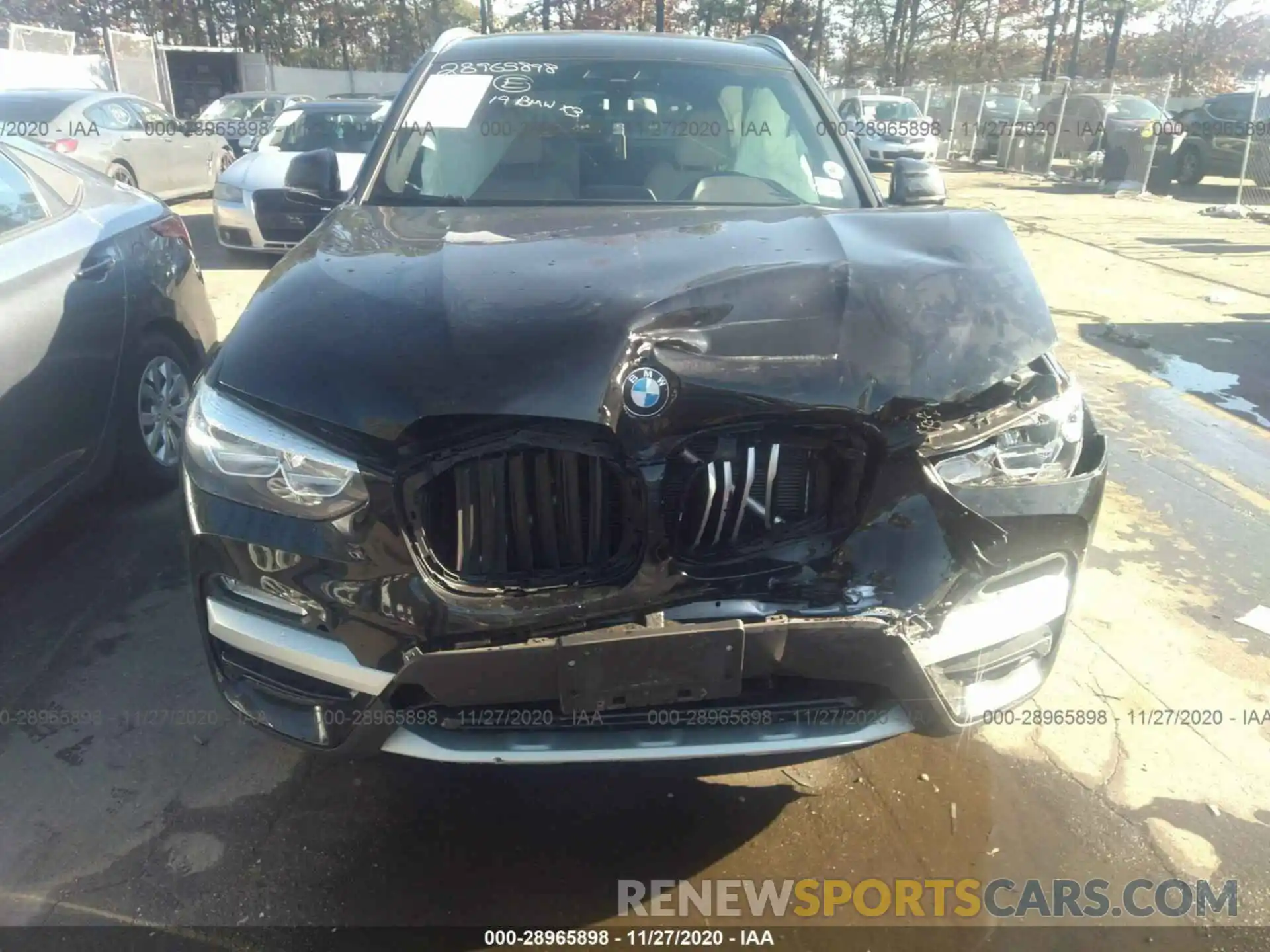 6 Photograph of a damaged car 5UXTR9C58KLP93322 BMW X3 2019