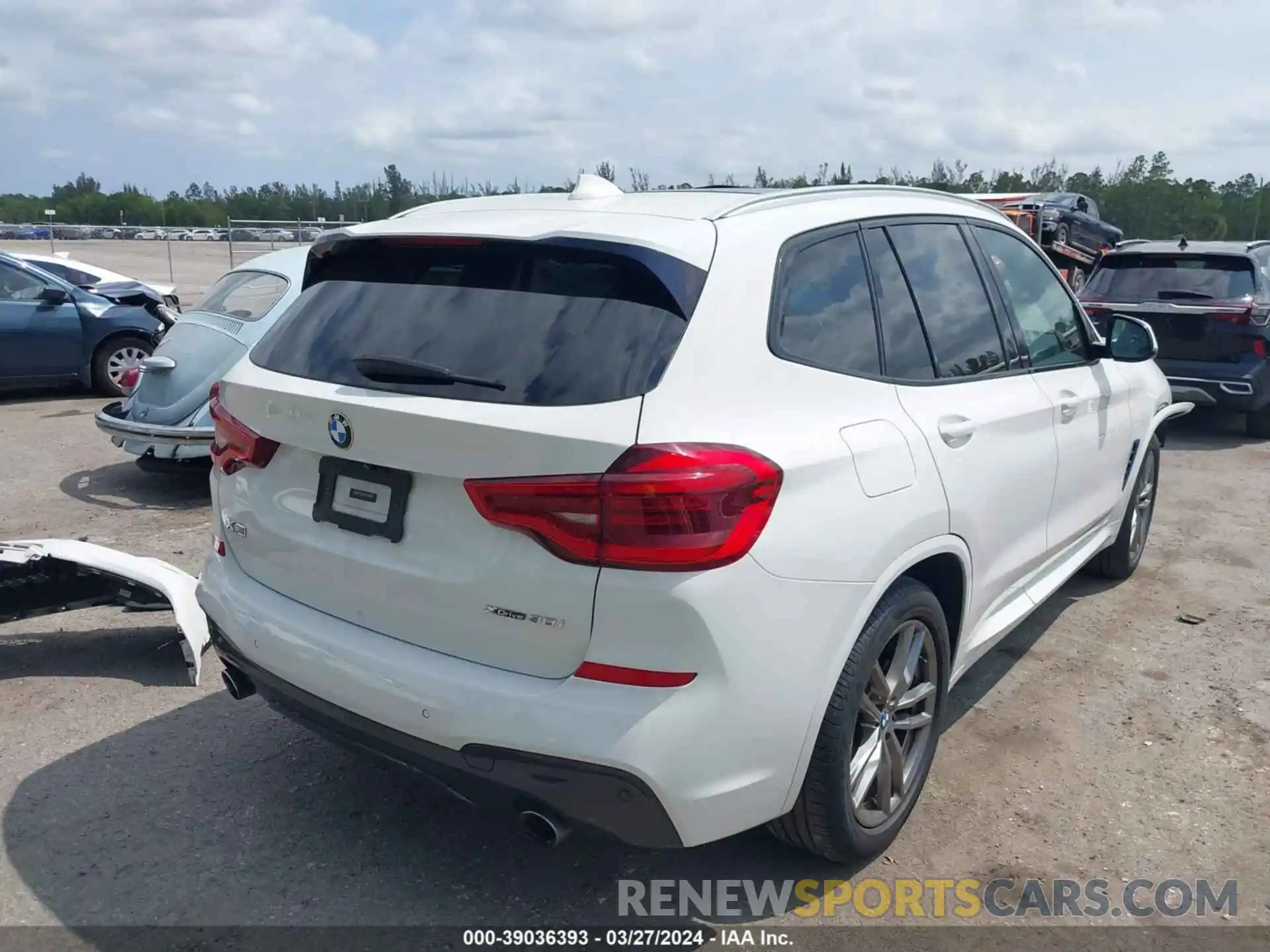 4 Photograph of a damaged car 5UXTR9C58KLP95314 BMW X3 2019