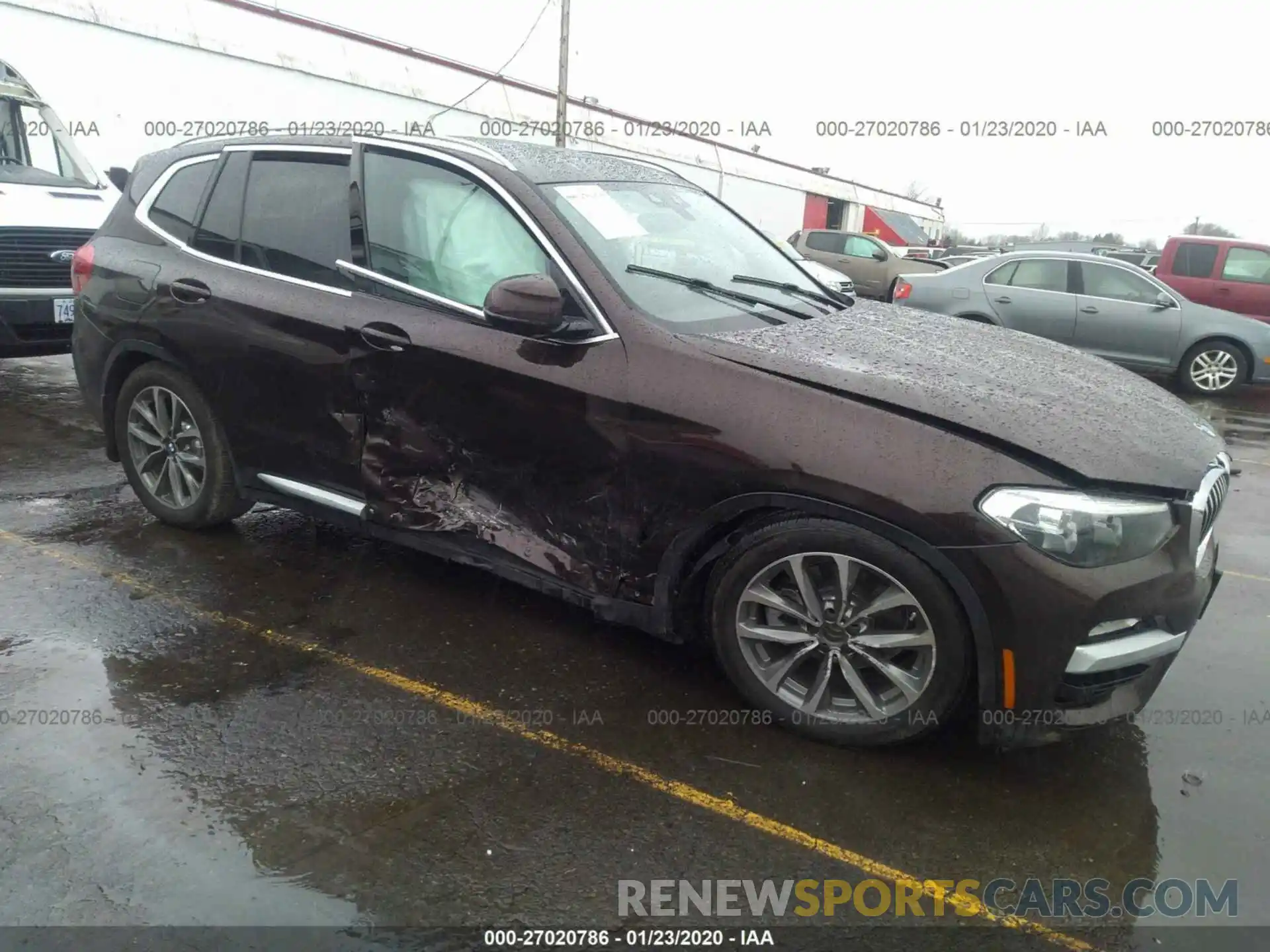 1 Photograph of a damaged car 5UXTR9C58KLP95779 BMW X3 2019