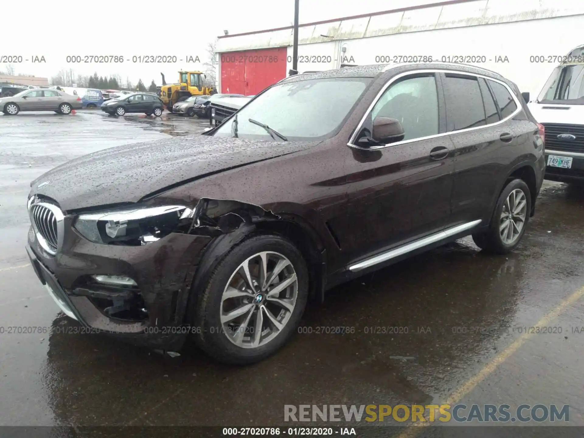 2 Photograph of a damaged car 5UXTR9C58KLP95779 BMW X3 2019