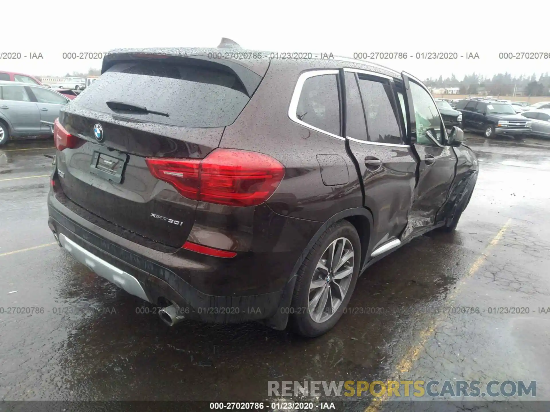 4 Photograph of a damaged car 5UXTR9C58KLP95779 BMW X3 2019