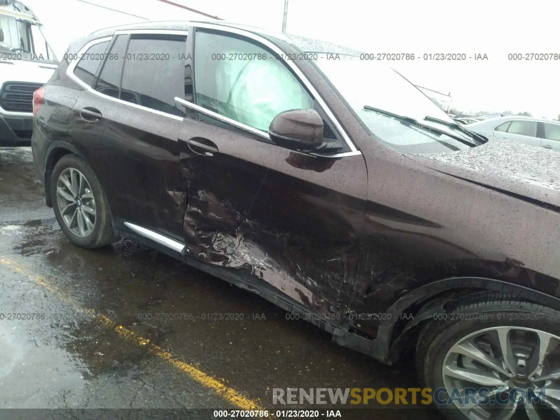 6 Photograph of a damaged car 5UXTR9C58KLP95779 BMW X3 2019