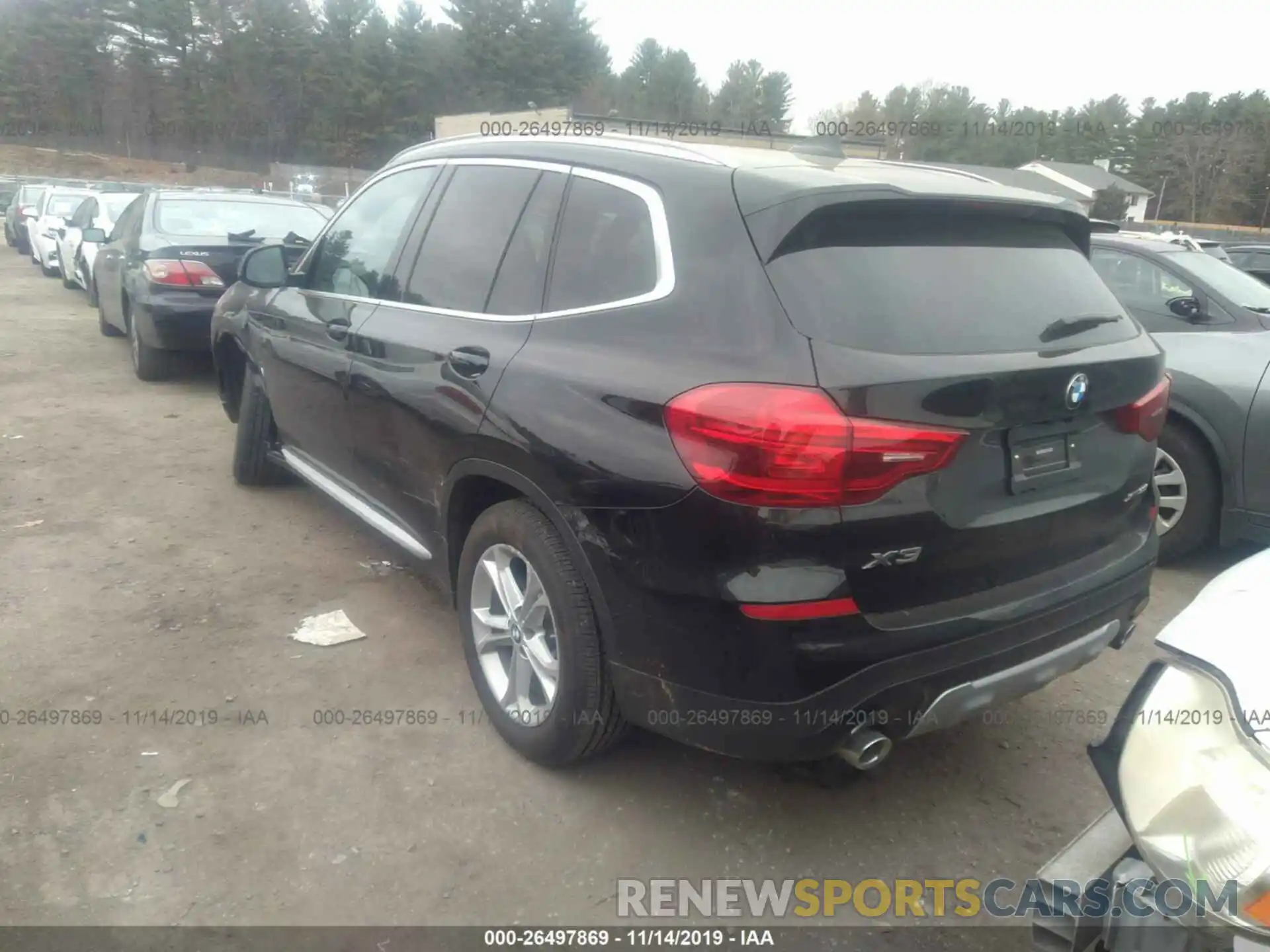 3 Photograph of a damaged car 5UXTR9C58KLP95832 BMW X3 2019