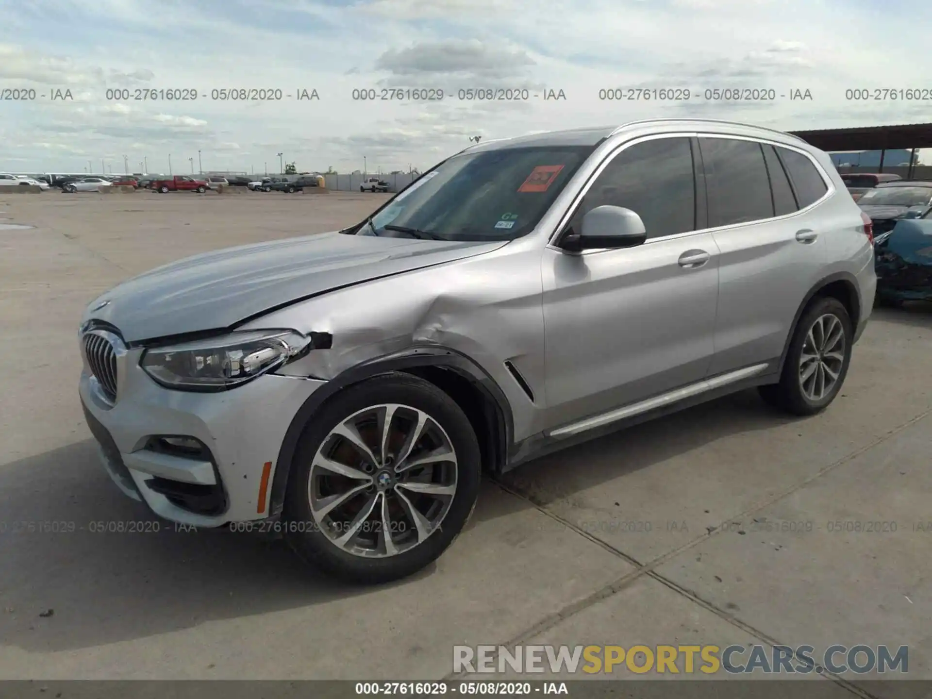 2 Photograph of a damaged car 5UXTR9C58KLP96009 BMW X3 2019