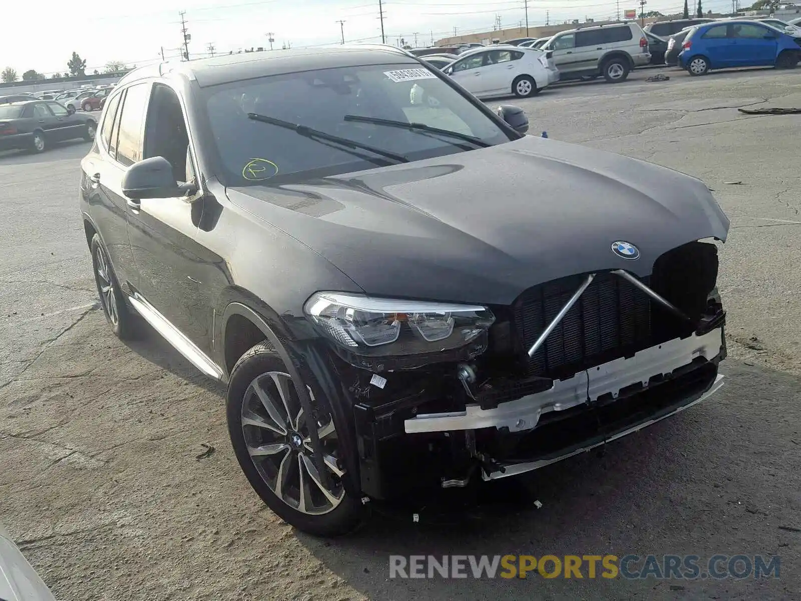 1 Photograph of a damaged car 5UXTR9C58KLP96351 BMW X3 2019