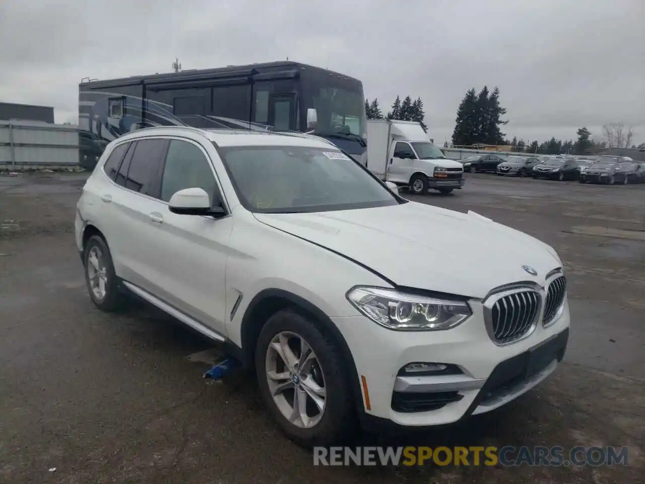 1 Photograph of a damaged car 5UXTR9C58KLP97385 BMW X3 2019