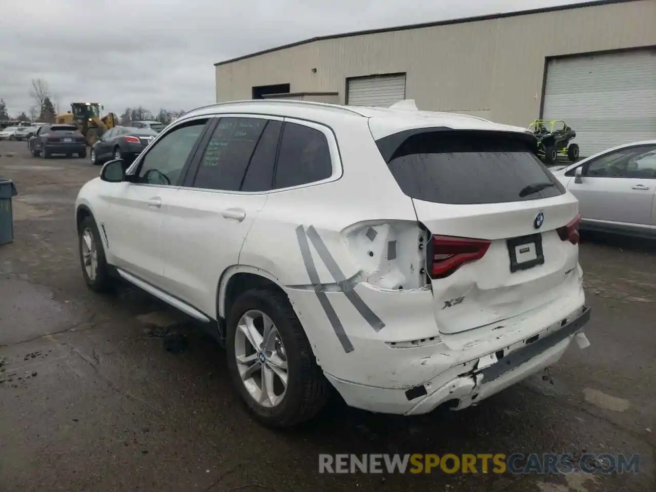 3 Photograph of a damaged car 5UXTR9C58KLP97385 BMW X3 2019