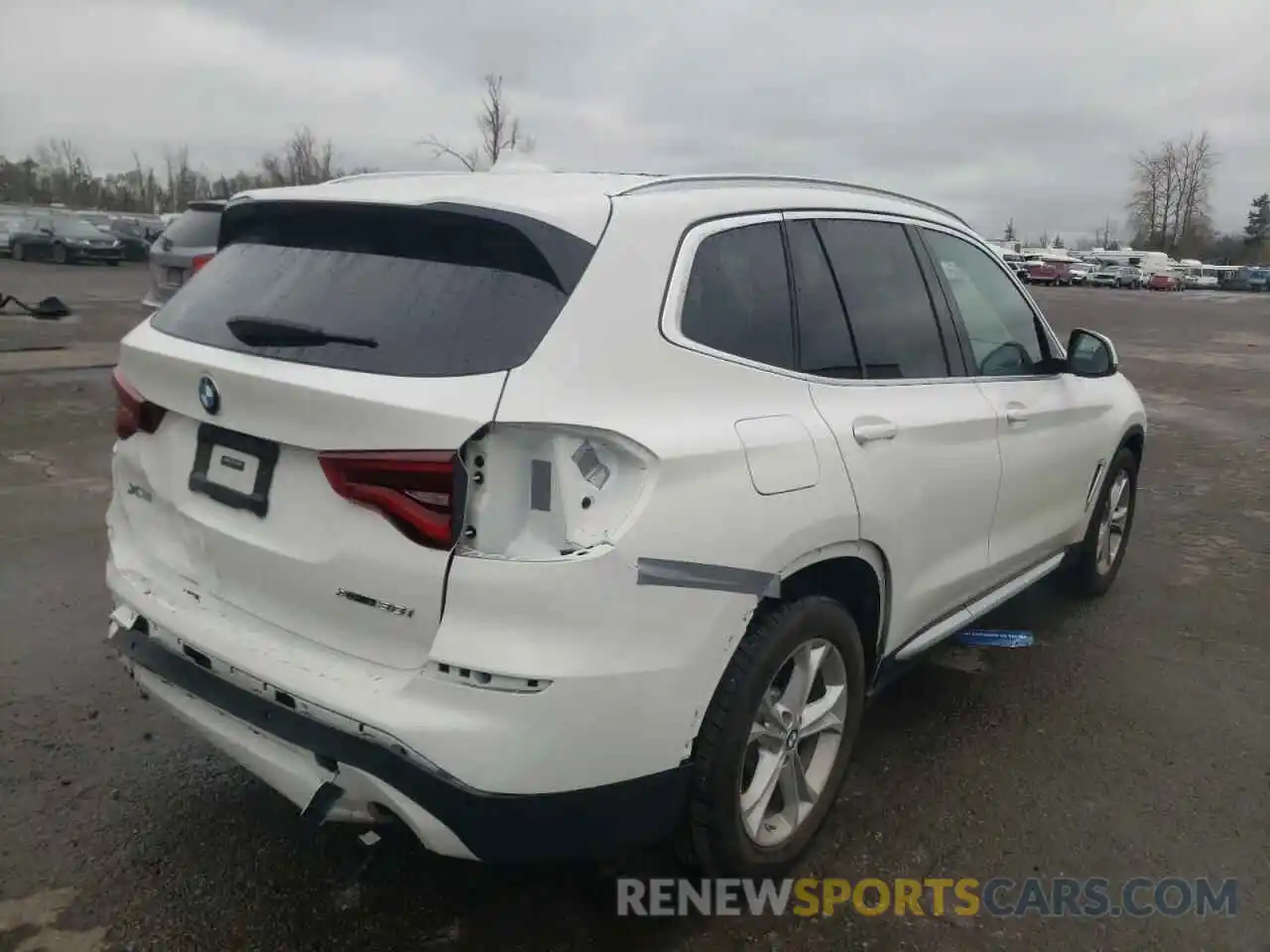 4 Photograph of a damaged car 5UXTR9C58KLP97385 BMW X3 2019