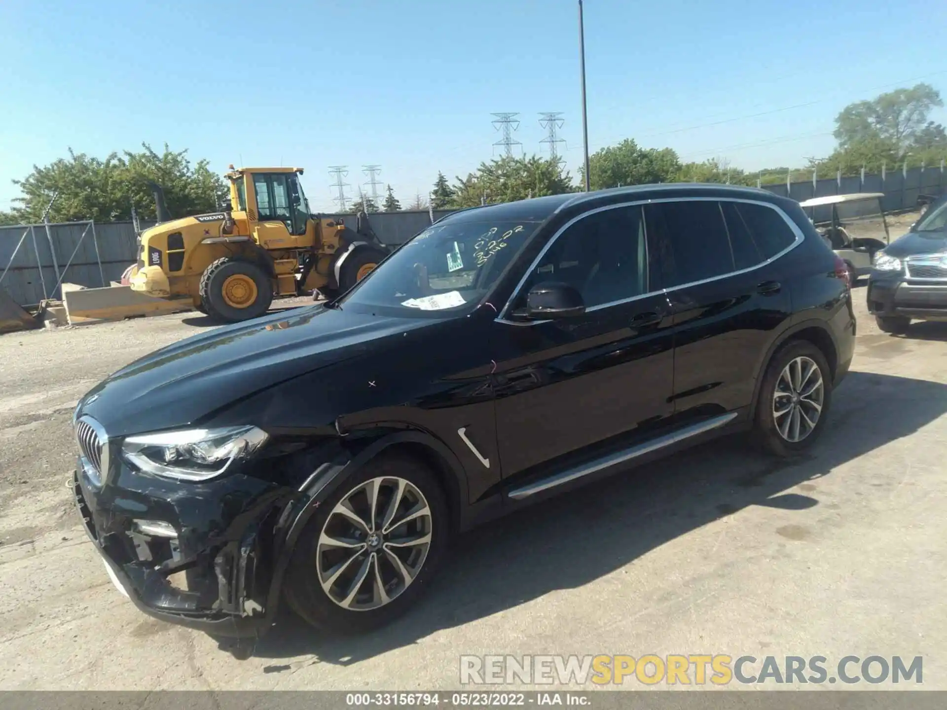 2 Photograph of a damaged car 5UXTR9C58KLR03446 BMW X3 2019