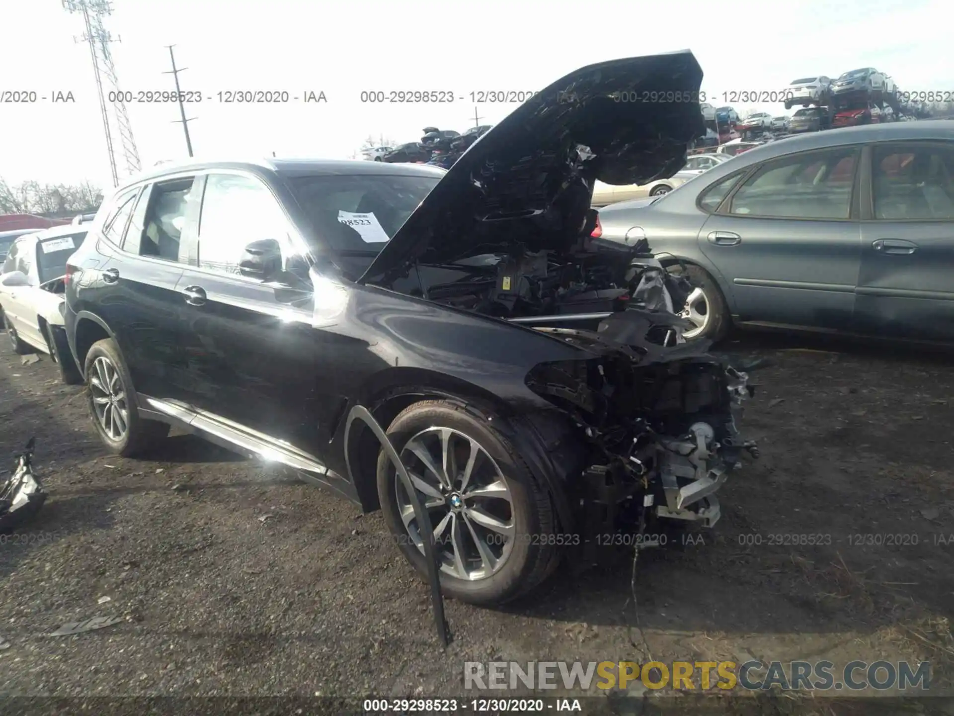 1 Photograph of a damaged car 5UXTR9C58KLR03768 BMW X3 2019