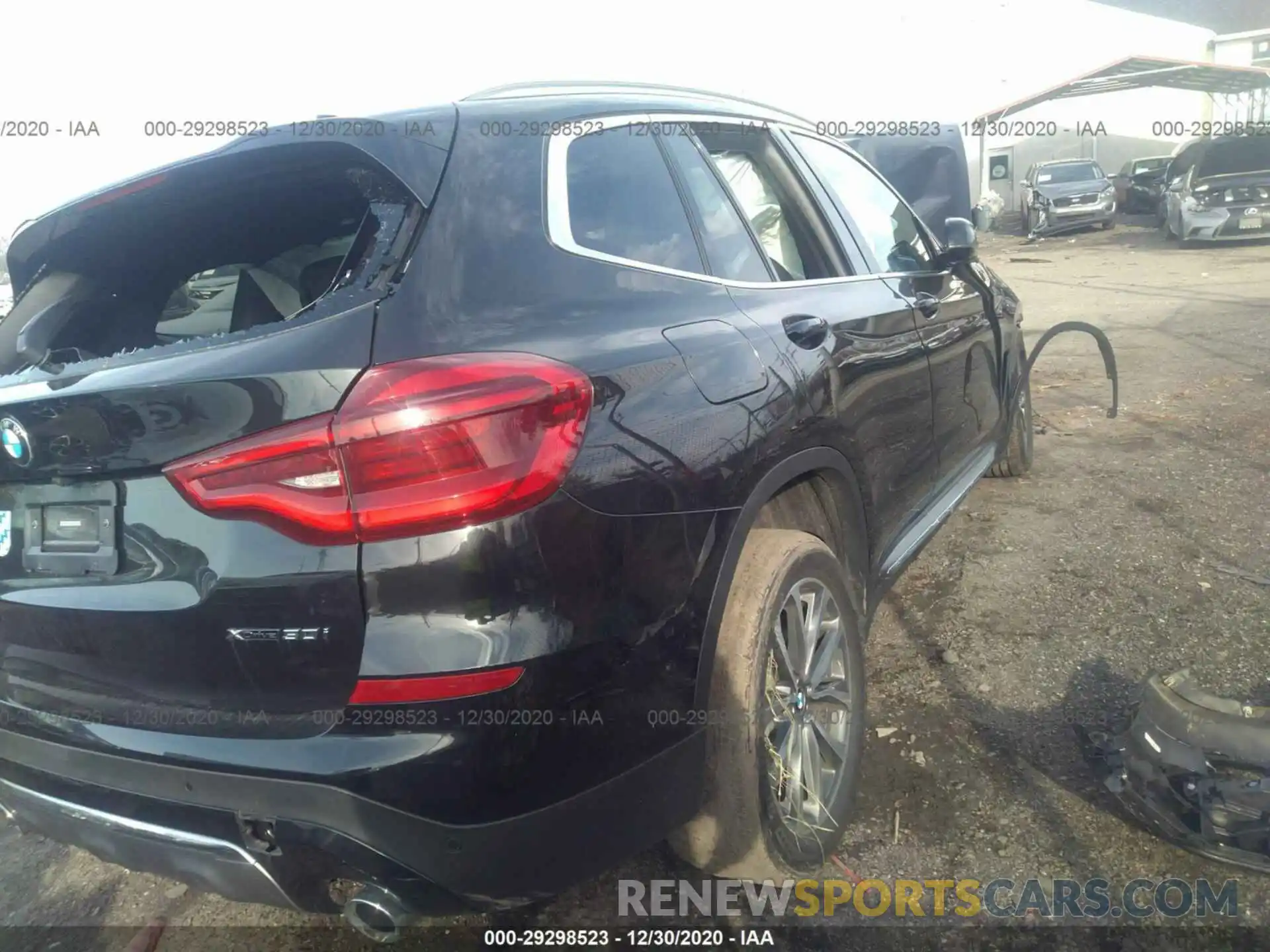4 Photograph of a damaged car 5UXTR9C58KLR03768 BMW X3 2019