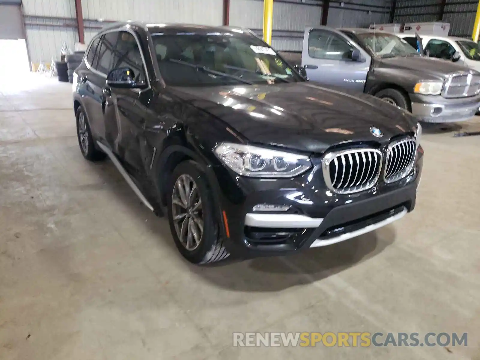 1 Photograph of a damaged car 5UXTR9C58KLR03804 BMW X3 2019