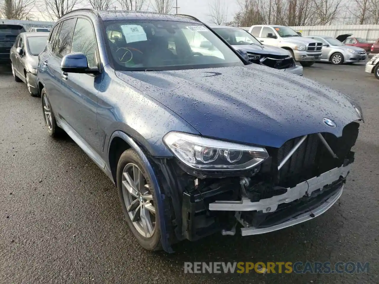 1 Photograph of a damaged car 5UXTR9C58KLR06217 BMW X3 2019