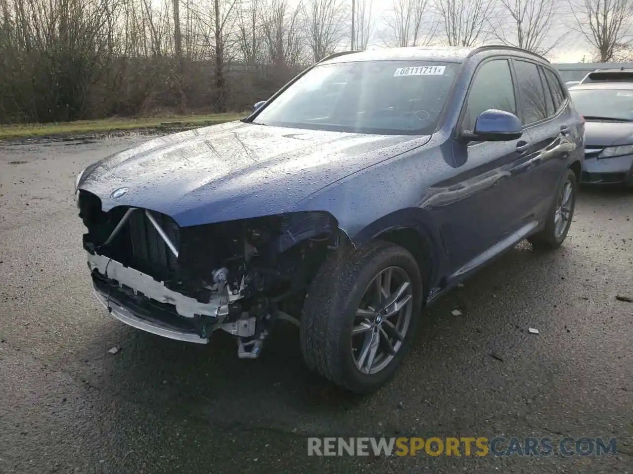 2 Photograph of a damaged car 5UXTR9C58KLR06217 BMW X3 2019