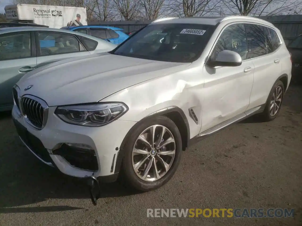 2 Photograph of a damaged car 5UXTR9C58KLR06301 BMW X3 2019