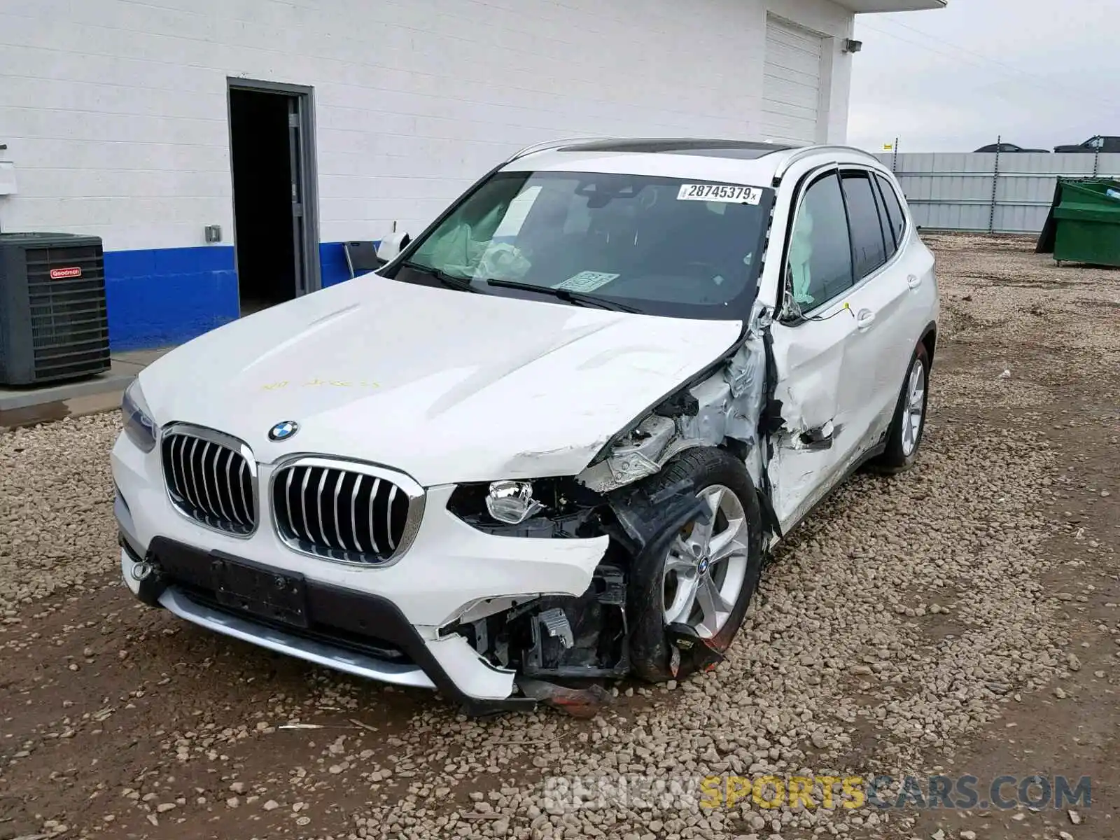 2 Photograph of a damaged car 5UXTR9C59KLD90291 BMW X3 2019