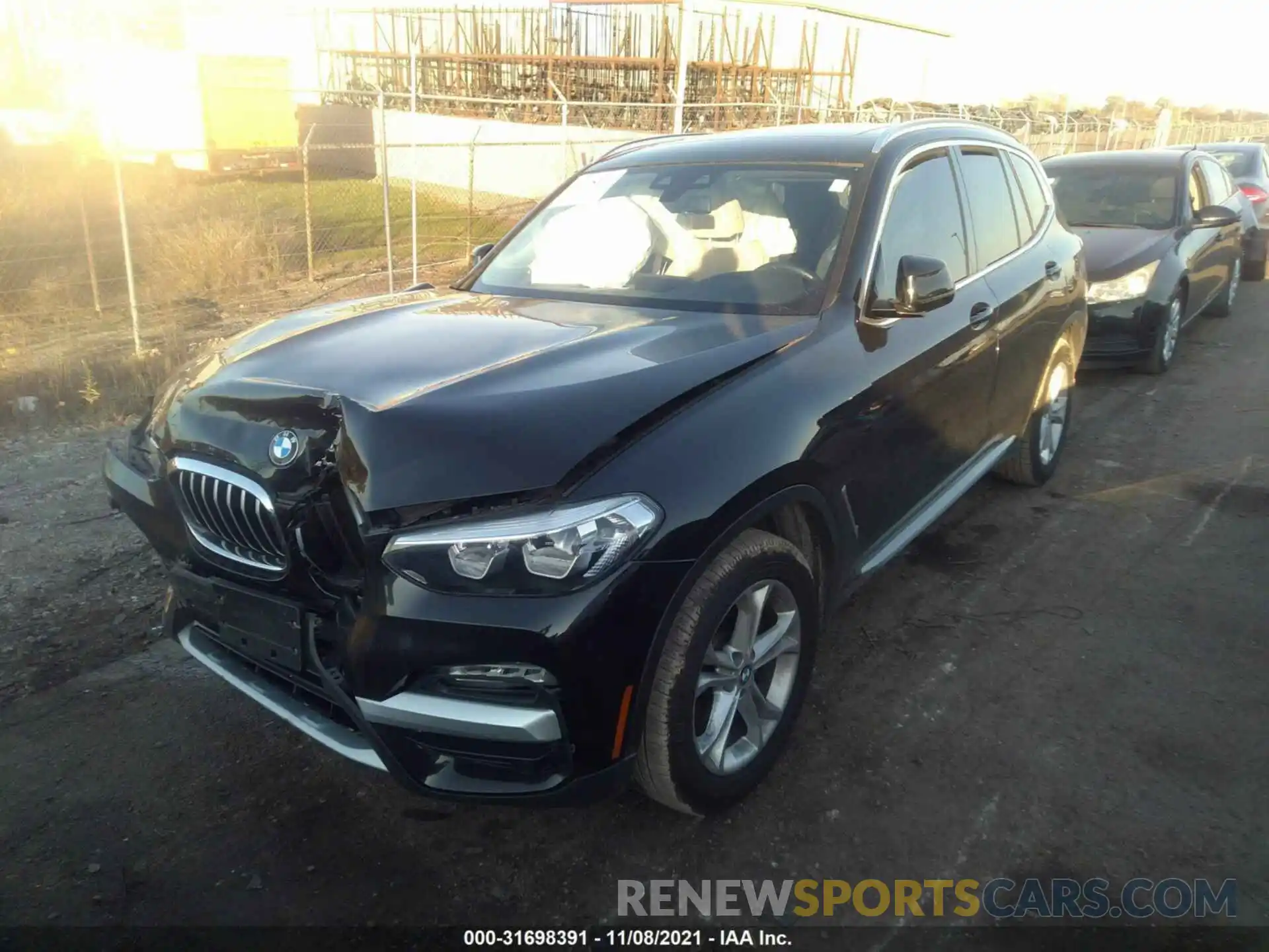 2 Фотография поврежденного автомобиля 5UXTR9C59KLD91005 BMW X3 2019