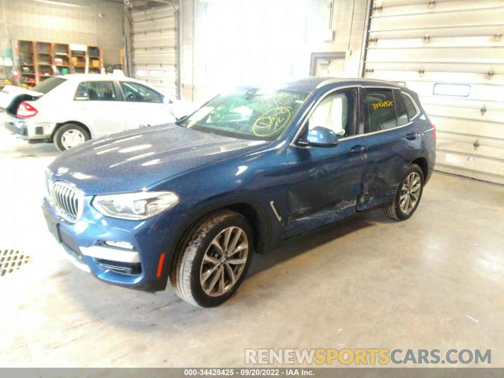 2 Photograph of a damaged car 5UXTR9C59KLD92235 BMW X3 2019