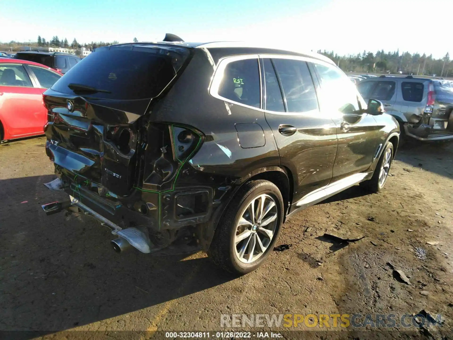 4 Photograph of a damaged car 5UXTR9C59KLD92347 BMW X3 2019