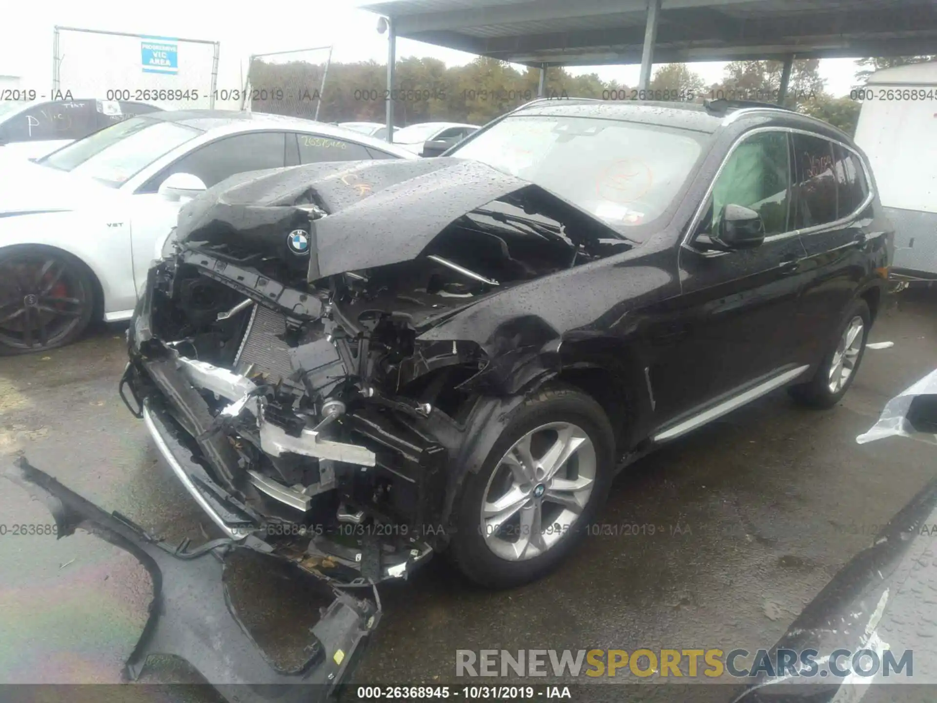 2 Photograph of a damaged car 5UXTR9C59KLD93207 BMW X3 2019