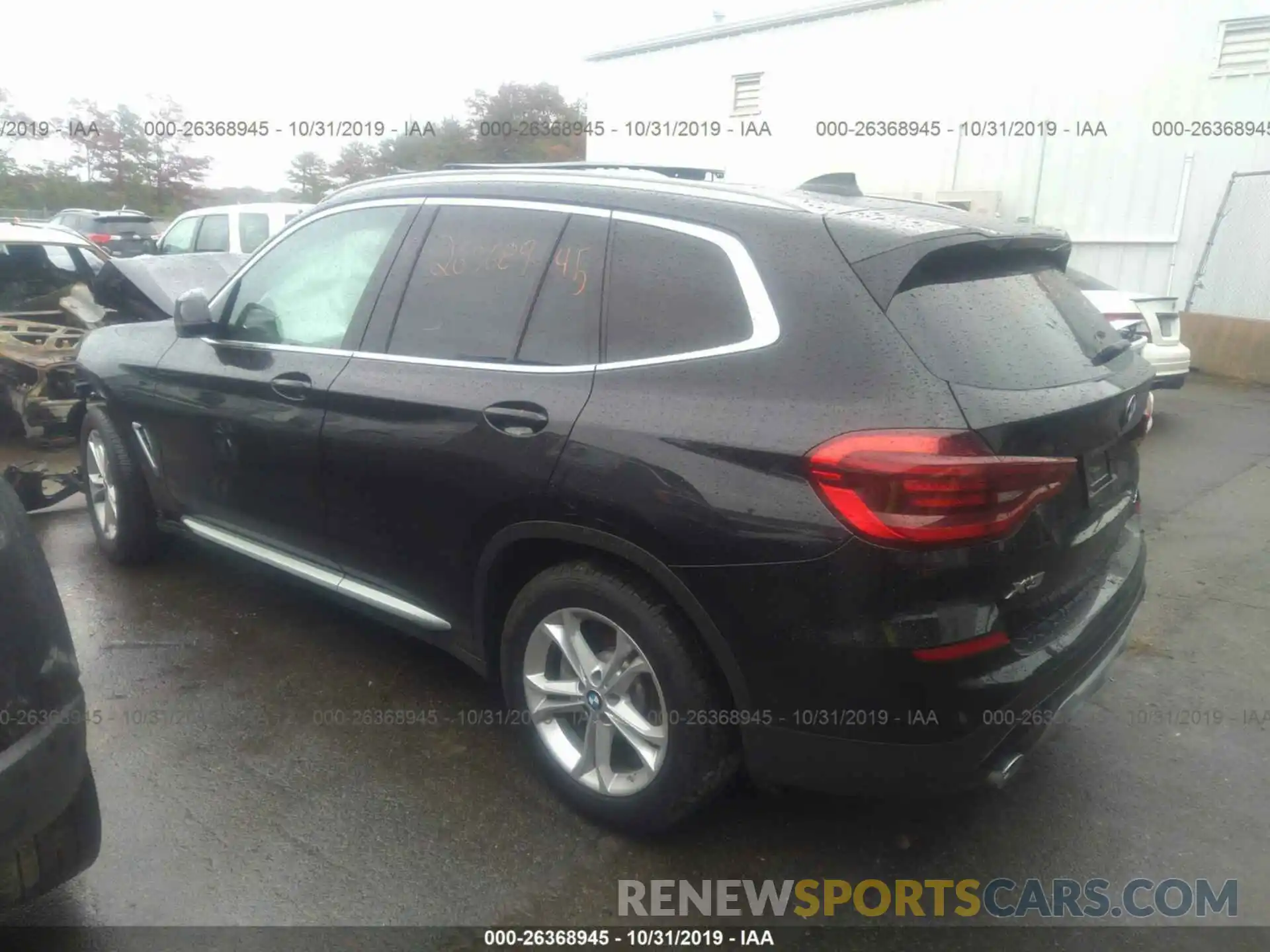 3 Photograph of a damaged car 5UXTR9C59KLD93207 BMW X3 2019