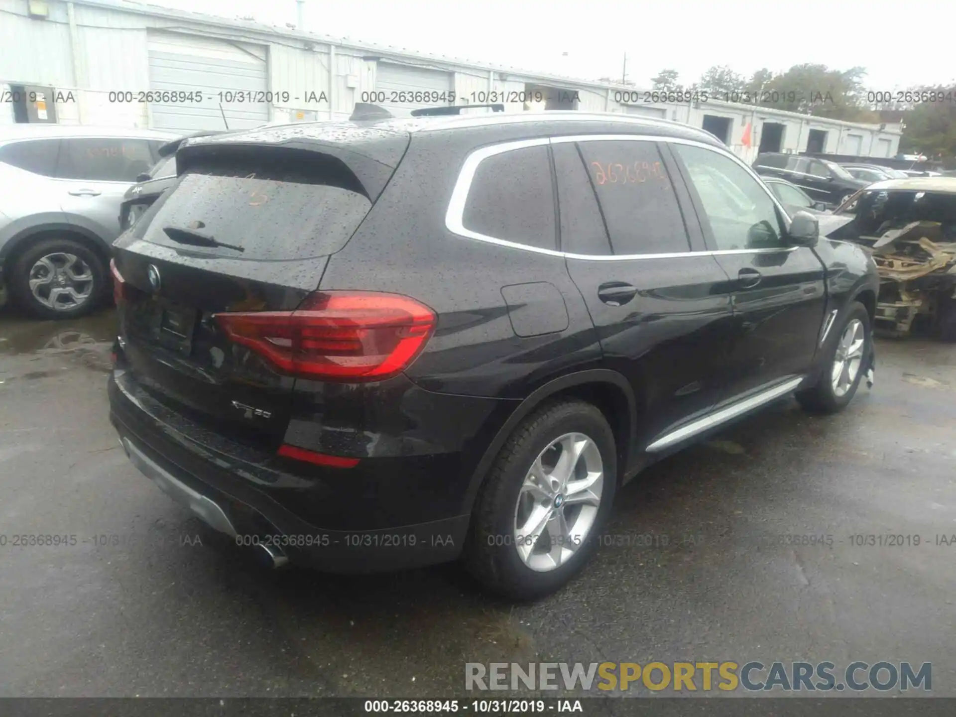 4 Photograph of a damaged car 5UXTR9C59KLD93207 BMW X3 2019