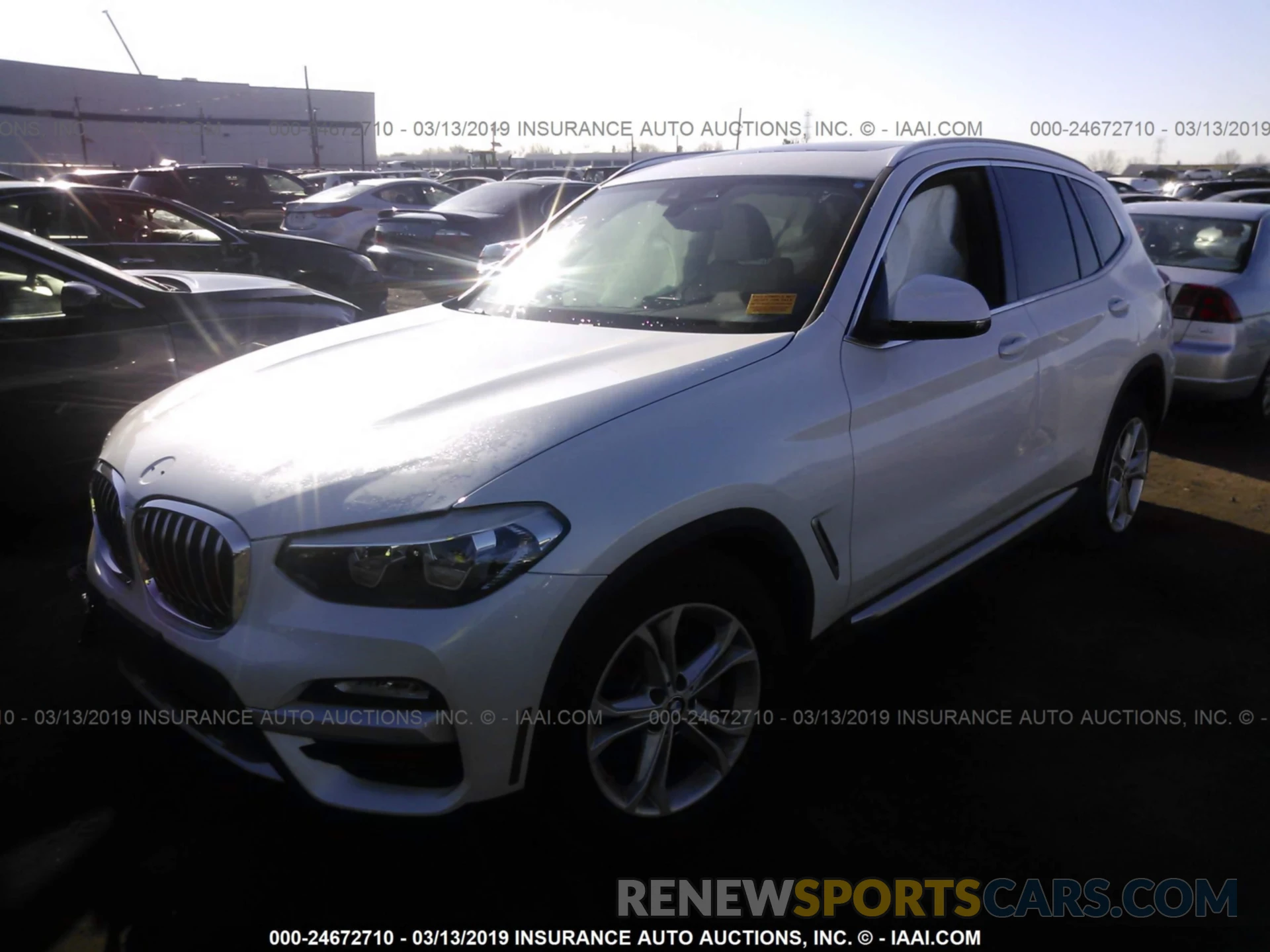 2 Photograph of a damaged car 5UXTR9C59KLD93689 BMW X3 2019