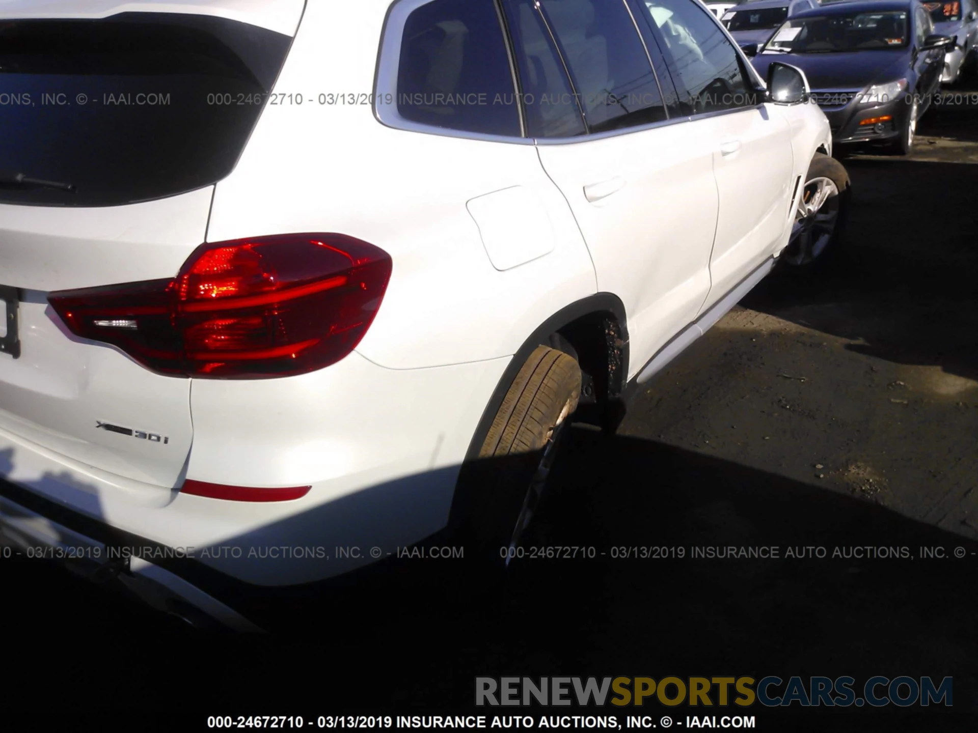 6 Photograph of a damaged car 5UXTR9C59KLD93689 BMW X3 2019