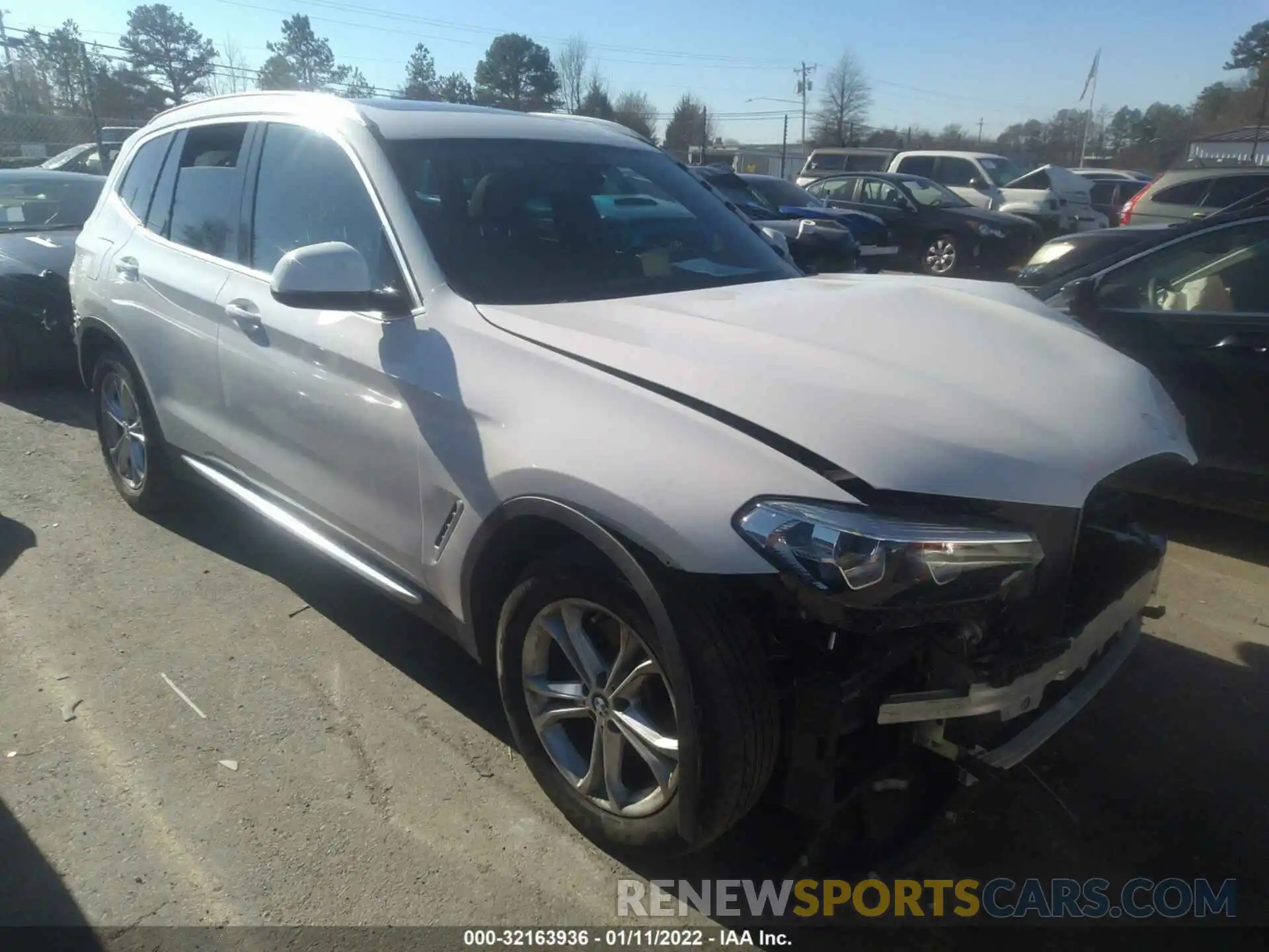 1 Photograph of a damaged car 5UXTR9C59KLD95149 BMW X3 2019