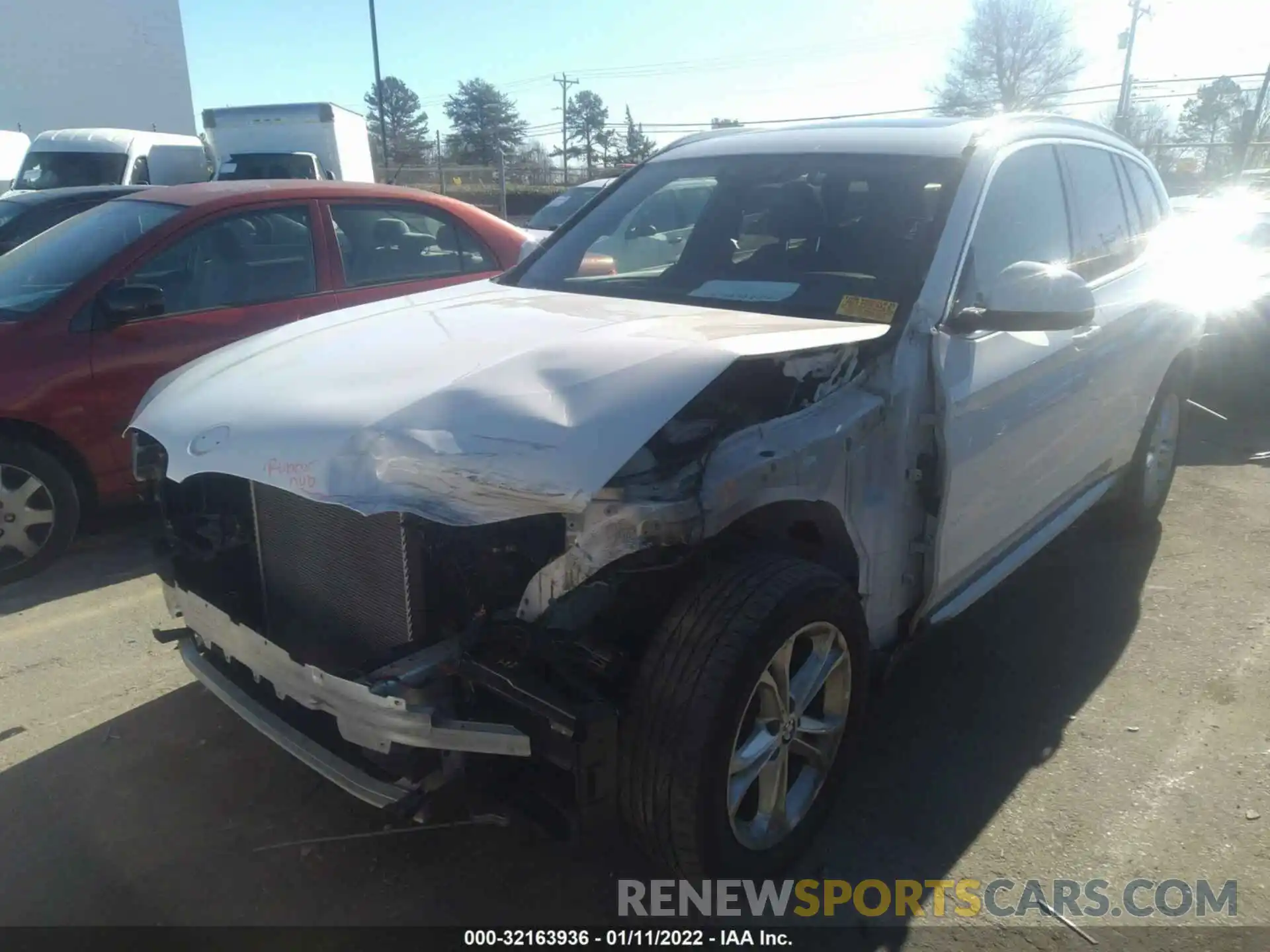 2 Photograph of a damaged car 5UXTR9C59KLD95149 BMW X3 2019