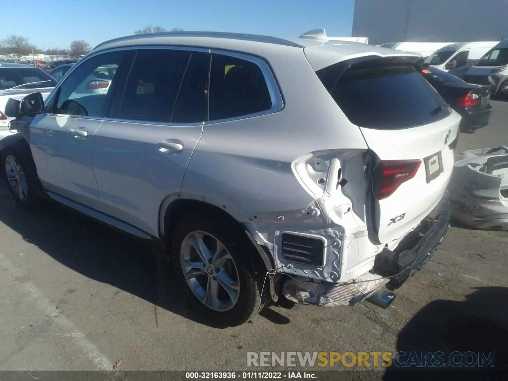 3 Photograph of a damaged car 5UXTR9C59KLD95149 BMW X3 2019