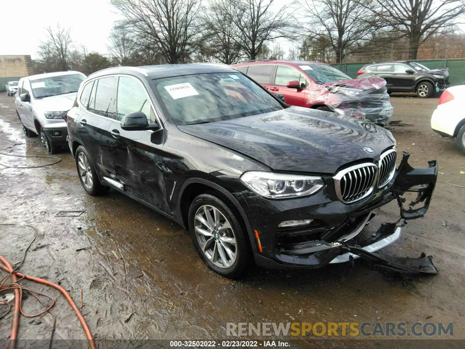 1 Photograph of a damaged car 5UXTR9C59KLD96110 BMW X3 2019