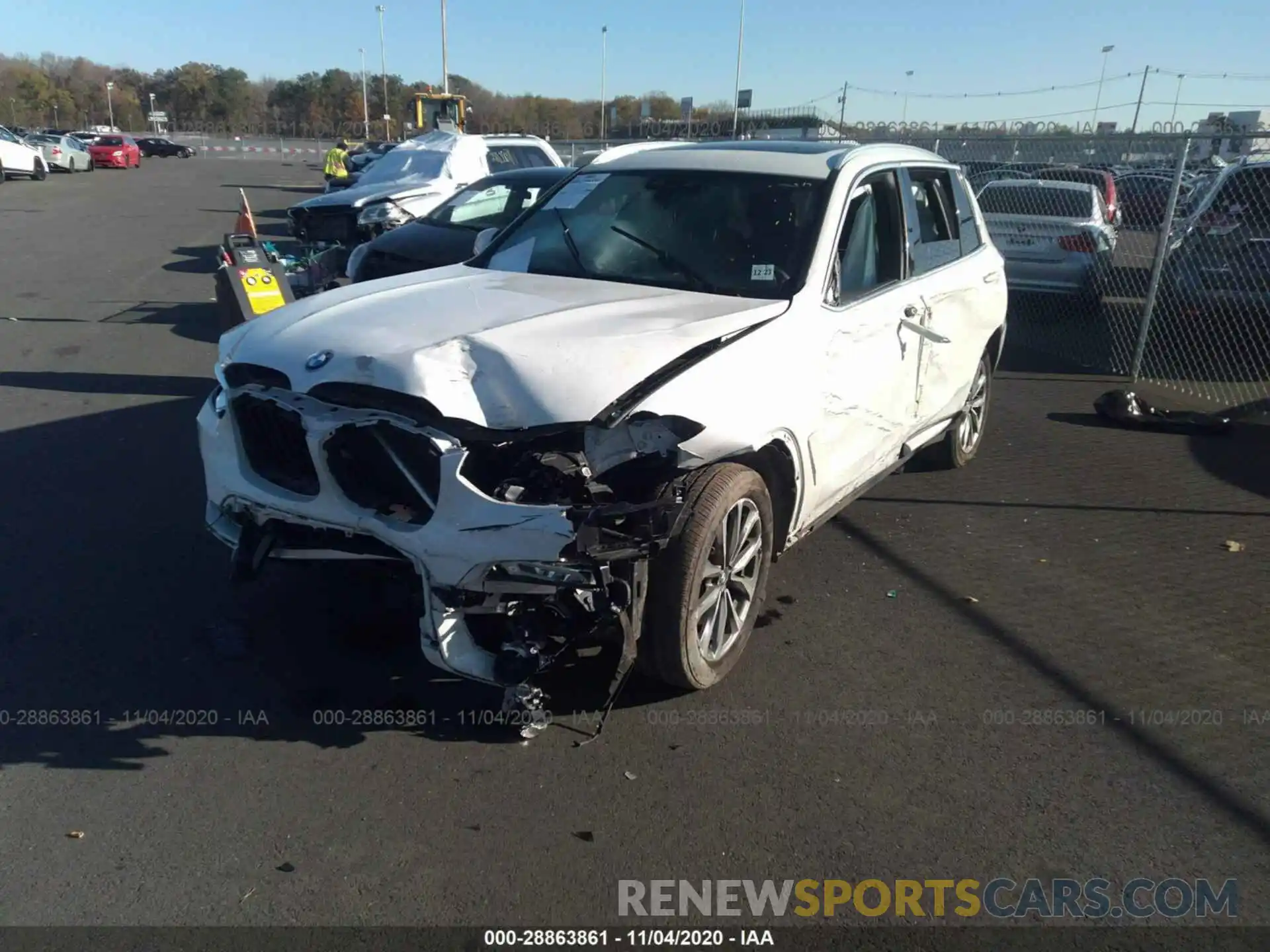 6 Photograph of a damaged car 5UXTR9C59KLD97547 BMW X3 2019