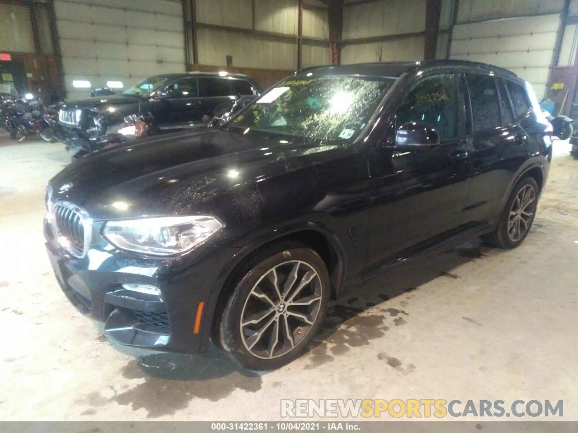 2 Фотография поврежденного автомобиля 5UXTR9C59KLD98200 BMW X3 2019