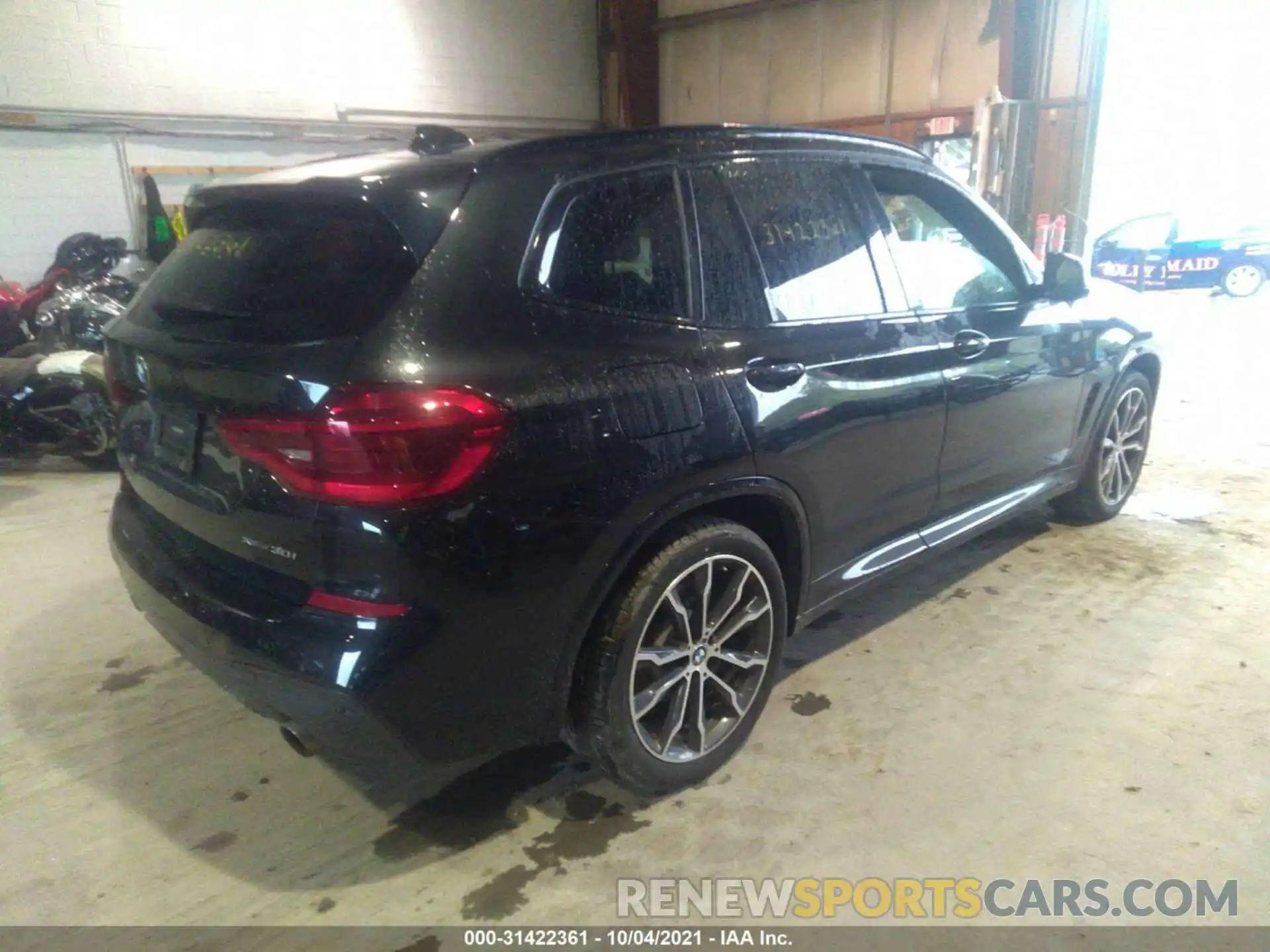 4 Фотография поврежденного автомобиля 5UXTR9C59KLD98200 BMW X3 2019