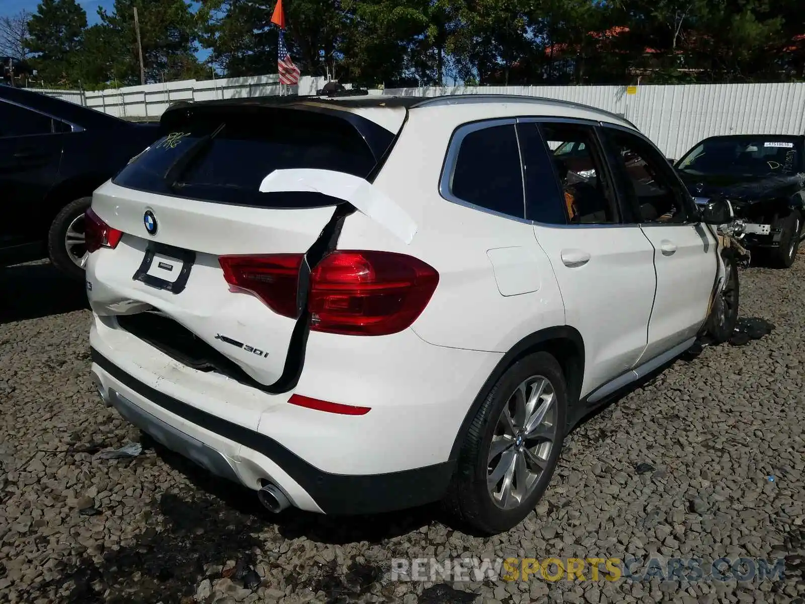 4 Photograph of a damaged car 5UXTR9C59KLE11575 BMW X3 2019