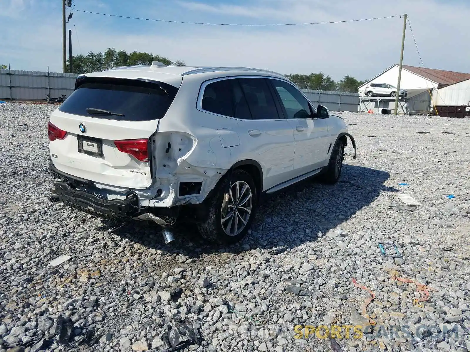 4 Photograph of a damaged car 5UXTR9C59KLE13469 BMW X3 2019