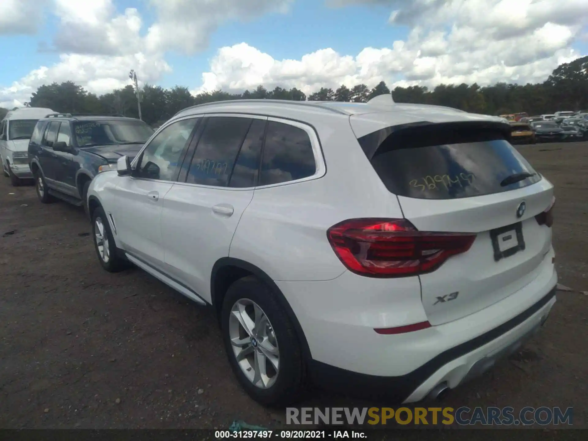 3 Photograph of a damaged car 5UXTR9C59KLE13598 BMW X3 2019