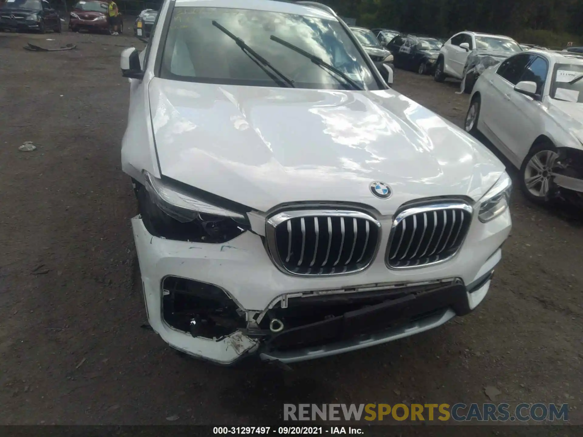 6 Photograph of a damaged car 5UXTR9C59KLE13598 BMW X3 2019