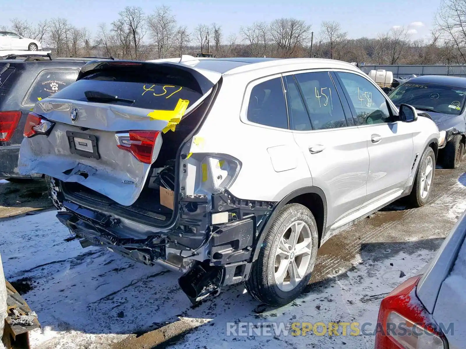 4 Photograph of a damaged car 5UXTR9C59KLE16775 BMW X3 2019