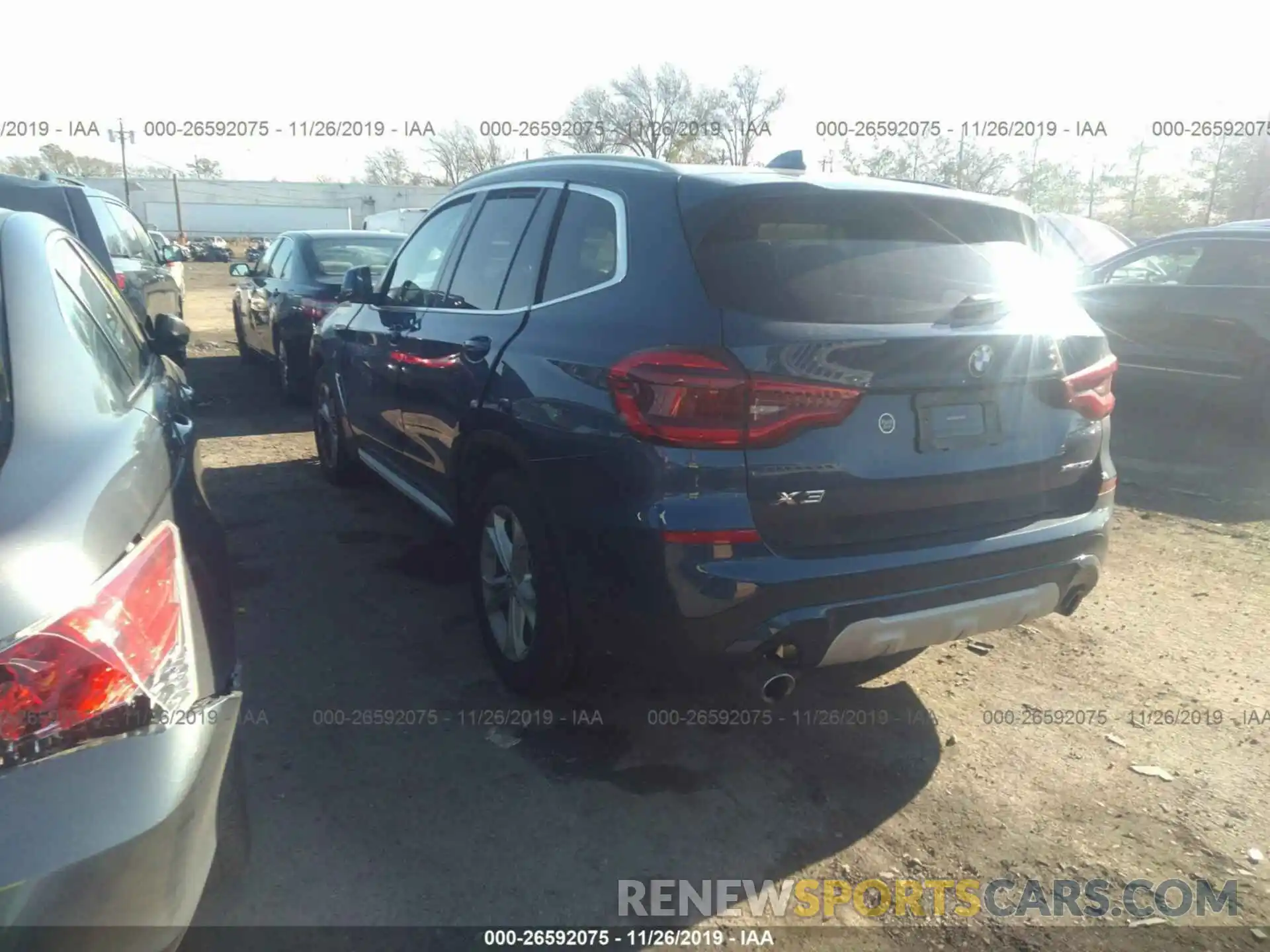 3 Photograph of a damaged car 5UXTR9C59KLE16968 BMW X3 2019