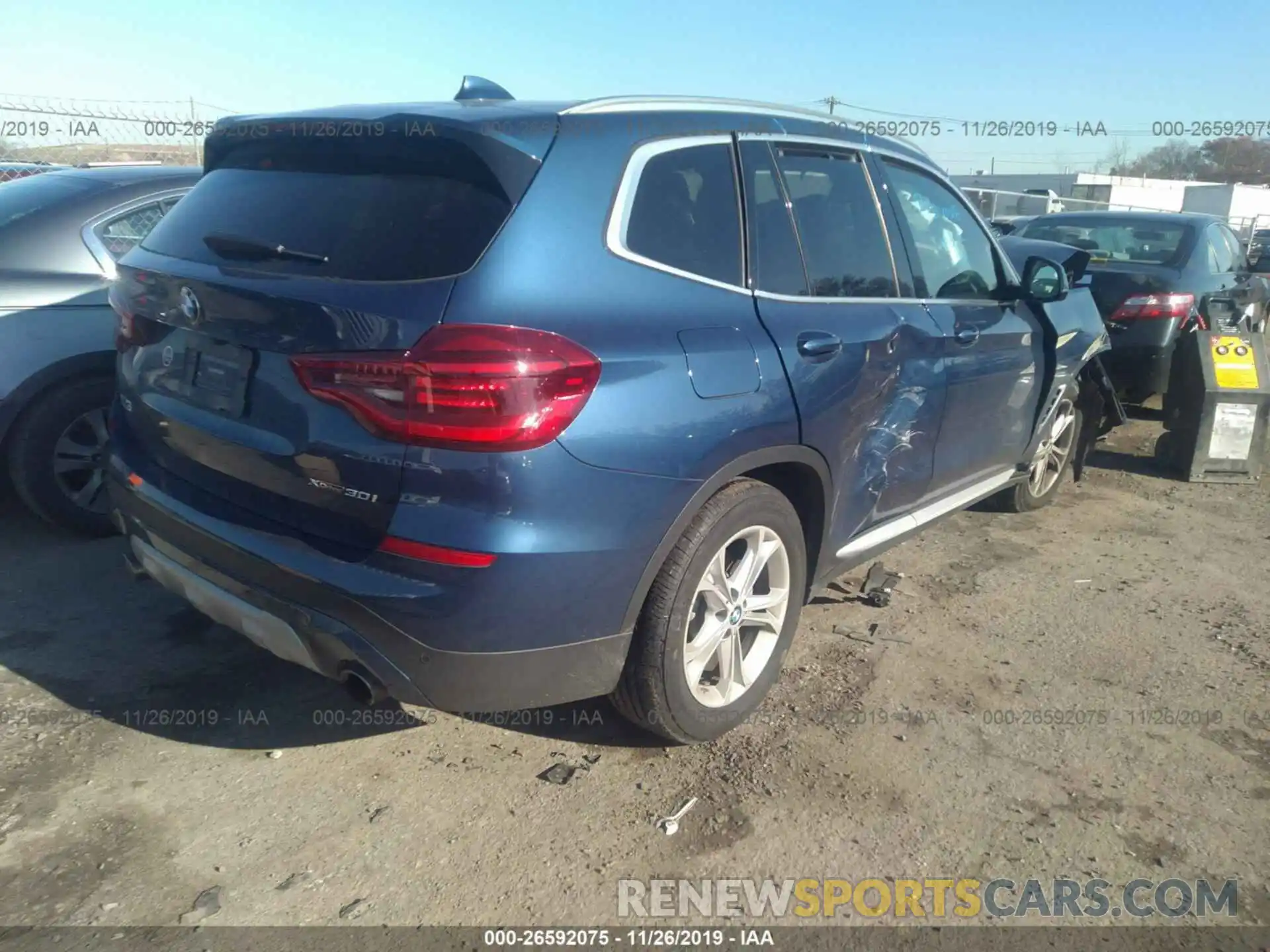 4 Photograph of a damaged car 5UXTR9C59KLE16968 BMW X3 2019