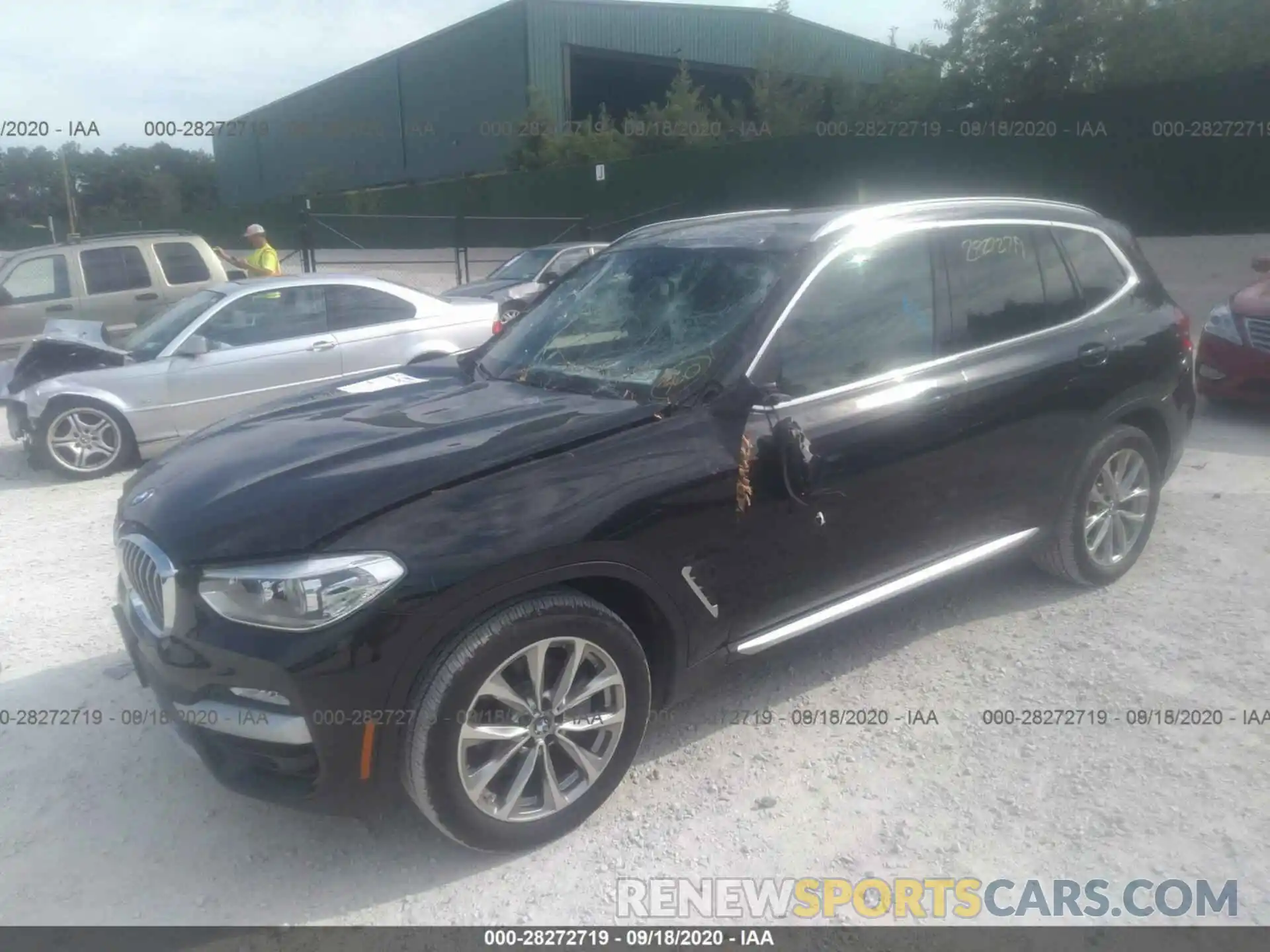 13 Photograph of a damaged car 5UXTR9C59KLE17487 BMW X3 2019