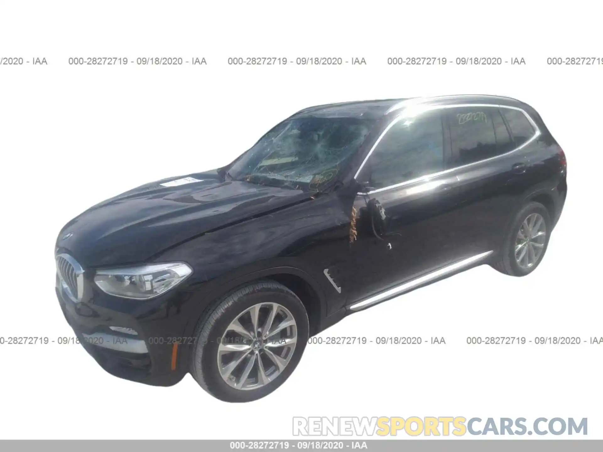 2 Фотография поврежденного автомобиля 5UXTR9C59KLE17487 BMW X3 2019